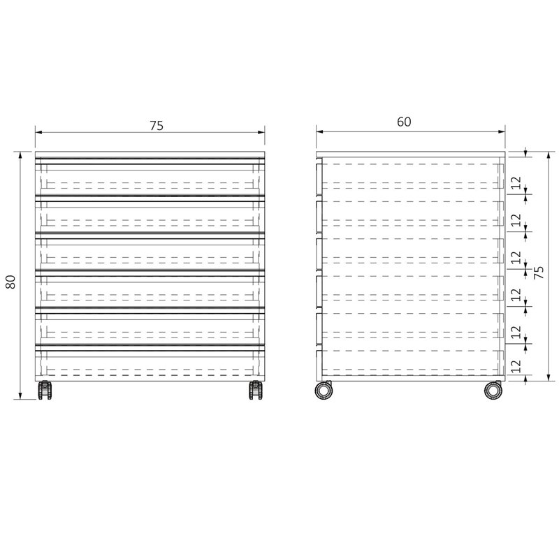 AC-T6GC756075 TEKERLEKLİ GENİŞ ALTI ÇEKMECELİ ALT DOLAP (1)-1